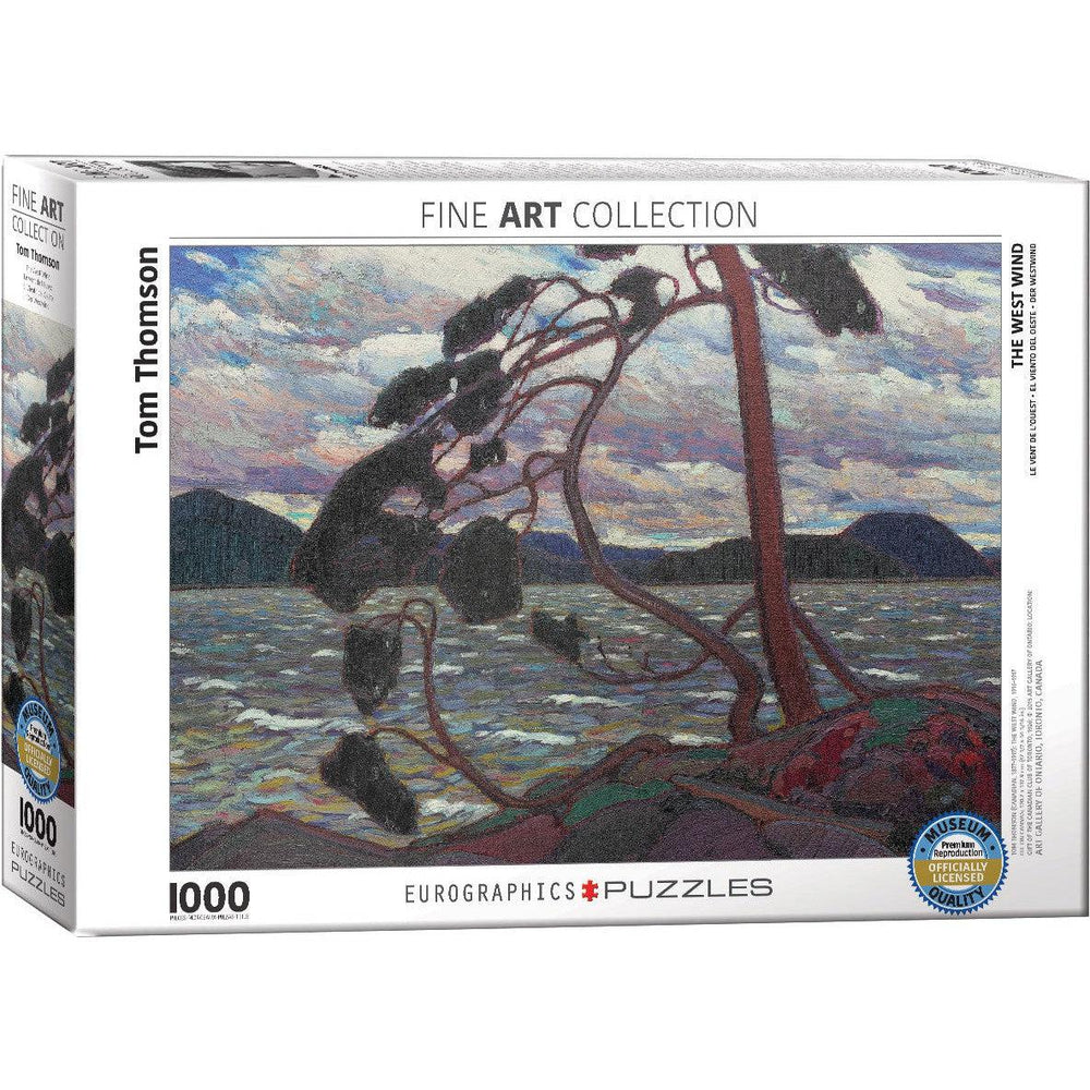 The West Wind 1000 Piece Jigsaw Puzzle Eurographics (ONLINE ORDER ONLY)
