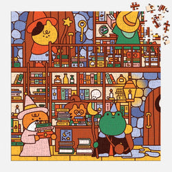The Wizard's Library 500 Piece Jigsaw Puzzle Mudpuppy (ONLINE ORDER ONLY)