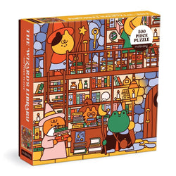 The Wizard's Library 500 Piece Jigsaw Puzzle Mudpuppy (ONLINE ORDER ONLY)