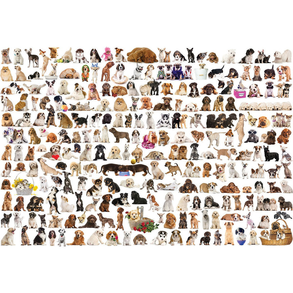 The World of Dogs 2000 Piece Jigsaw Puzzle Eurographics (ONLINE ORDER ONLY)