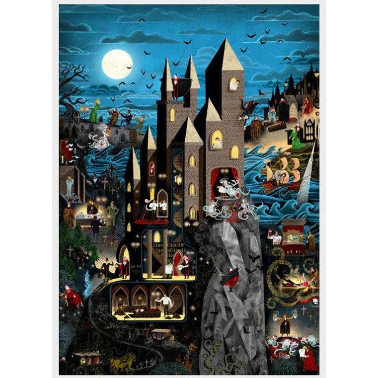 The World of Dracula 1000 Piece Jigsaw Puzzle Laurence King (ONLINE ORDER ONLY)