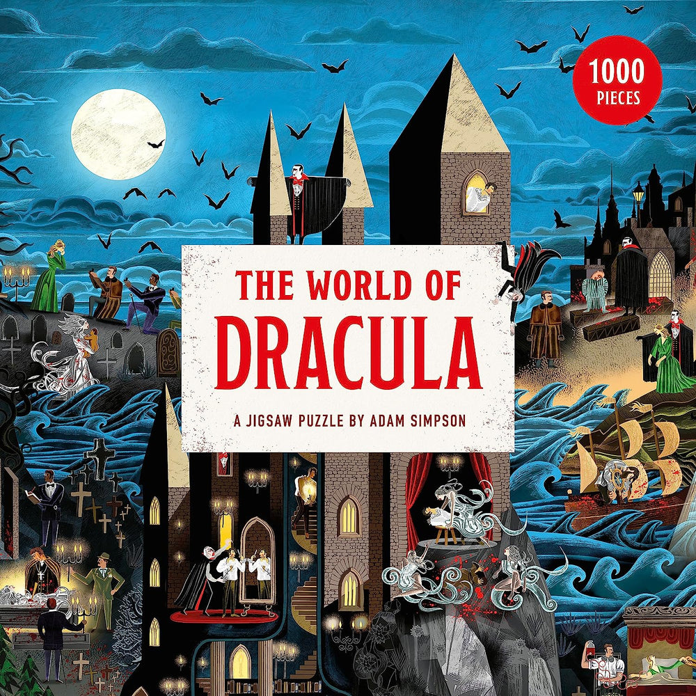 The World of Dracula 1000 Piece Jigsaw Puzzle Laurence King (ONLINE ORDER ONLY)