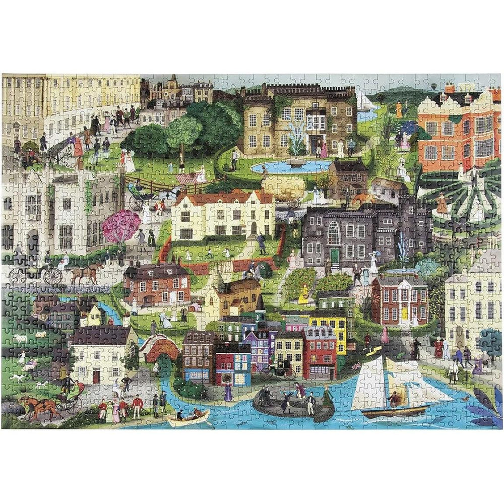 The World of Jane Austen 1000 Piece Jigsaw Puzzle Laurence King (ONLINE ORDER ONLY)