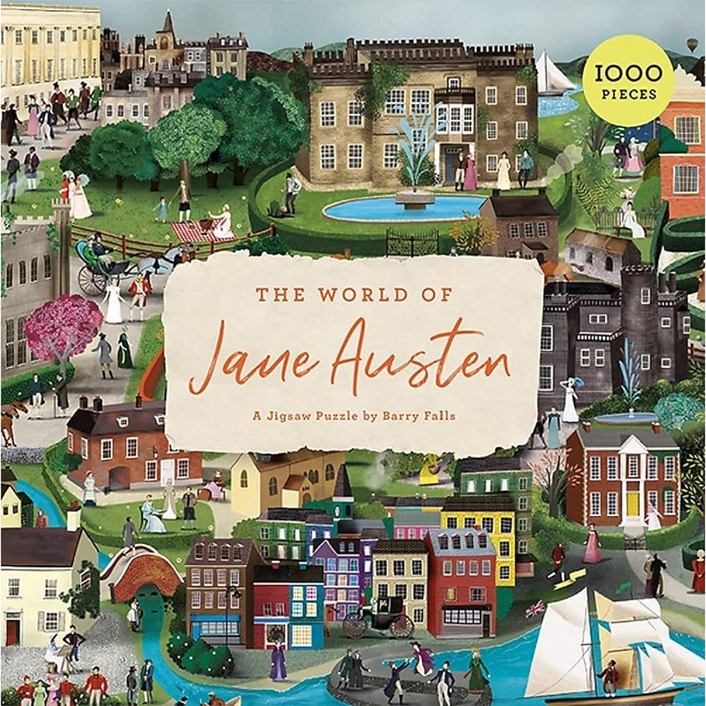 The World of Jane Austen 1000 Piece Jigsaw Puzzle Laurence King (ONLINE ORDER ONLY)