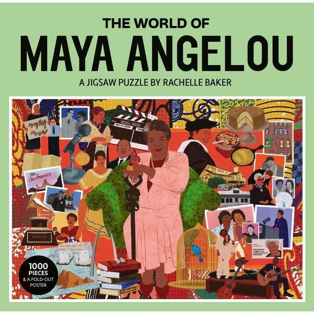The World of Maya Angelou 1000 Piece Jigsaw Puzzle Laurence King (ONLINE ORDER ONLY)