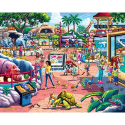 The Zoo 210 Piece Jigsaw Puzzle Boardwalk (ONLINE ORDER ONLY)
