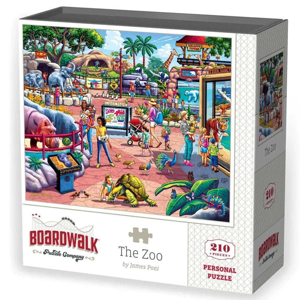 The Zoo 210 Piece Jigsaw Puzzle Boardwalk (ONLINE ORDER ONLY)