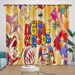 The Amazing Digital Circus Curtains Blackout Window Drapes (Online Order Only)