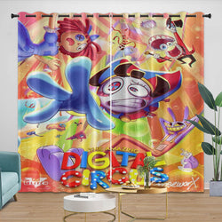 The Amazing Digital Circus Curtains Blackout Window Drapes (Online Order Only)