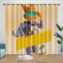 The Bad Guys 2 Curtains Blackout Window Drapes Room Decoration (ONLINE ORDER ONLY)