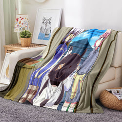 The Demon Girl Next Door Flannel Fleece Blanket Throw Cosplay Blanket (Online Order Only)