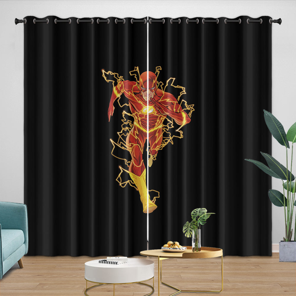 The Flash Curtains Pattern Blackout Window Drapes Room Decoration (ONLINE ORDER ONLY)