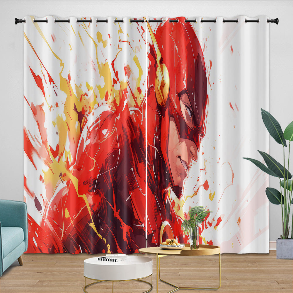 The Flash Curtains Pattern Blackout Window Drapes Room Decoration (ONLINE ORDER ONLY)