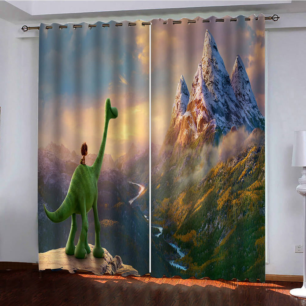 The Good Dinosaur Curtains Blackout Window Drapes (Online Order Only)