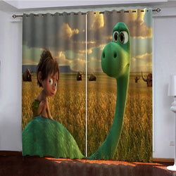 The Good Dinosaur Curtains Blackout Window Drapes (Online Order Only)