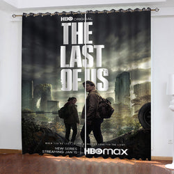 The Last of Us Curtains Pattern Blackout Window Drapes (Online Order Only)