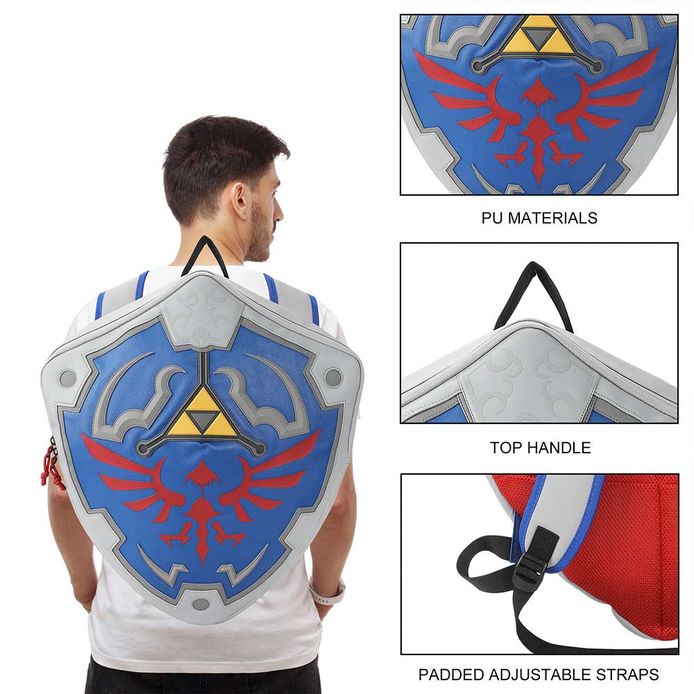 The Legend Of Zelda Shield 3D Cosplay Backpack (Online Order Only)