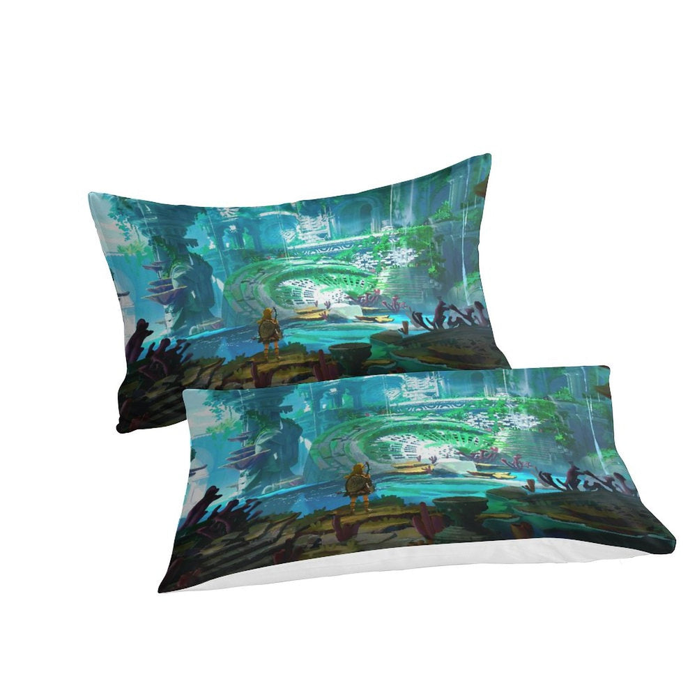 The Legend of Zelda Tears of the Kingdom Bedding Set Quilt Duvet Cover (Online Order Only)