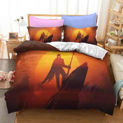 The Mandalorian Yoda Baby Pattern Bedding Quilt Covers Without Filler (Online Order Only)