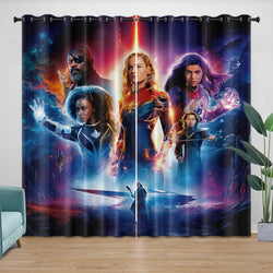 The Marvels Curtains Pattern Blackout Window Drapes (Online Order Only)