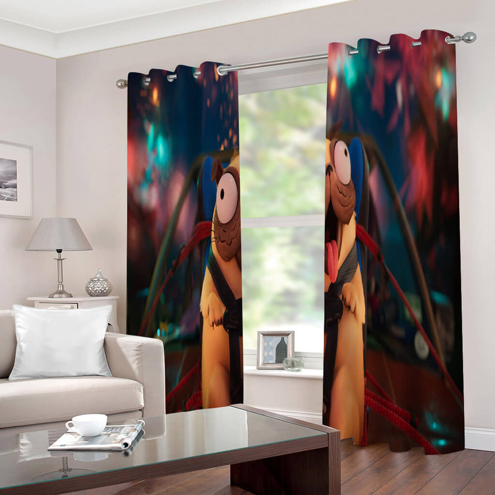 The Mitchells vs. the Machines Curtains Blackout Window Drapes Room Decoration (Online Order Only)