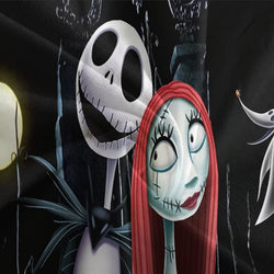 The Nightmare Before Christmas Bedding Set Pattern Quilt Cover Without Filler (Online Order Only)