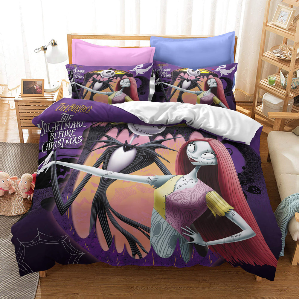 The Nightmare Before Christmas Cosplay Bedding Set Duvet Cover Sets (Online Order Only)
