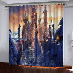 The Nutcracker and the Four Realms Curtains Blackout Window Drapes (Online Order Only)
