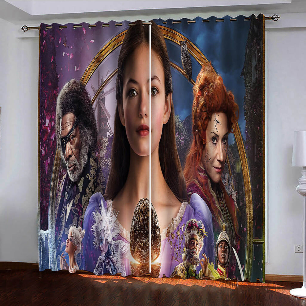 The Nutcracker and the Four Realms Curtains Blackout Window Drapes (Online Order Only)