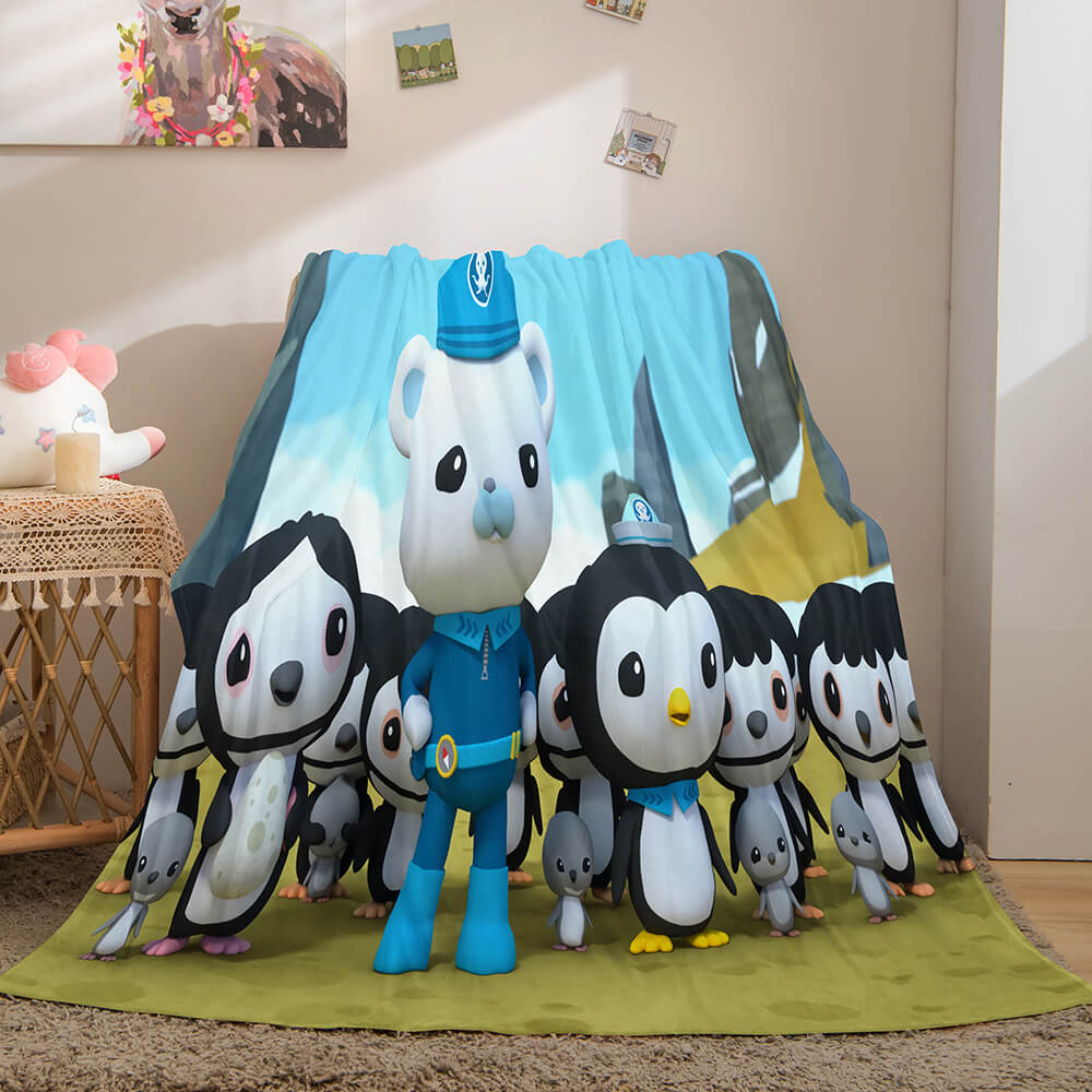 The Octonauts Flannel Caroset Throw Cosplay Blanket (Online Order Only)