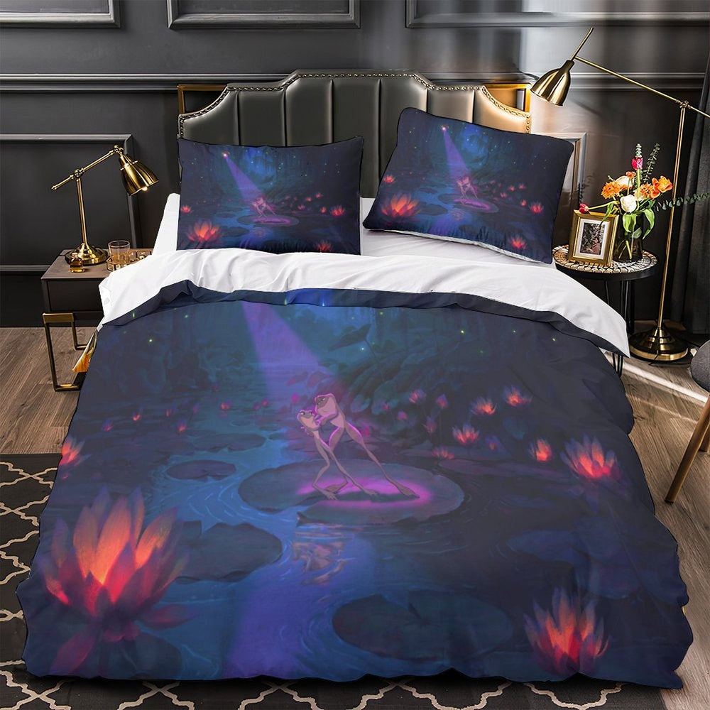 The Princess and the Frog Bedding Set Pattern Quilt Cover Without Filler (Online Order Only)