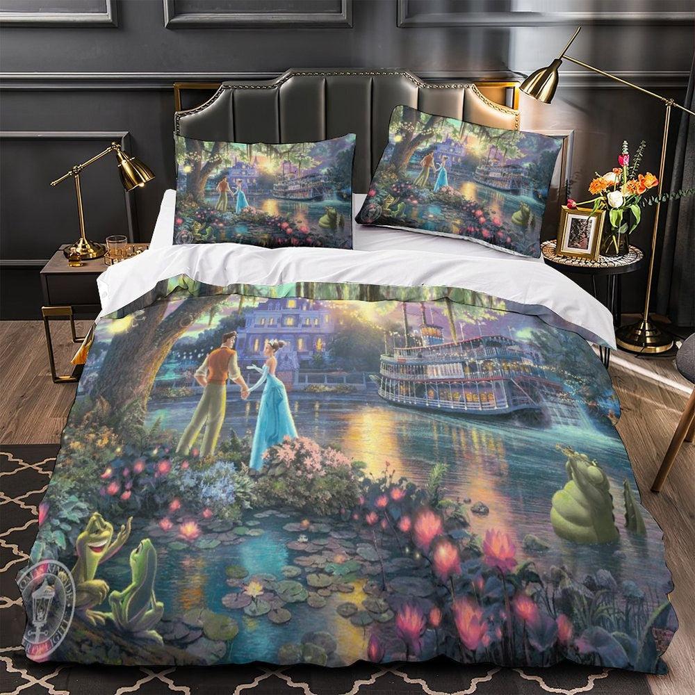 The Princess and the Frog Bedding Set Pattern Quilt Cover Without Filler (Online Order Only)