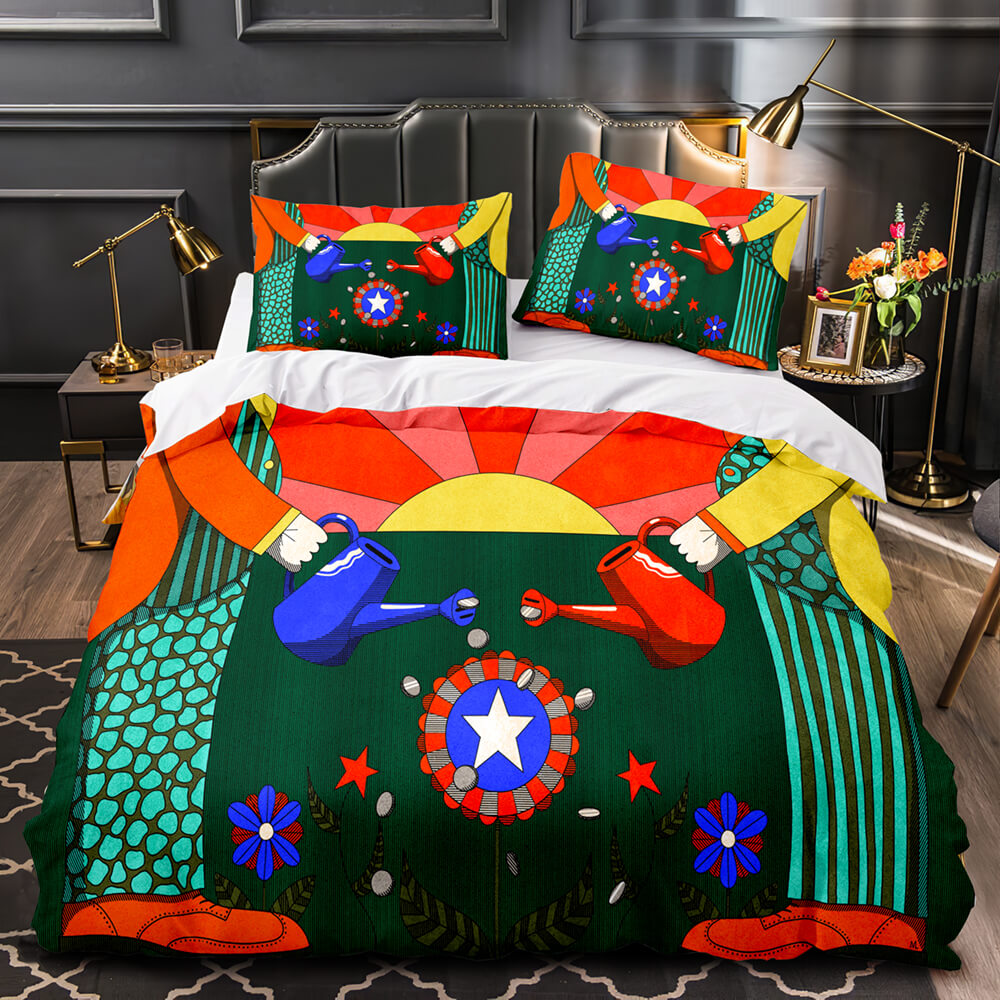 The Rise Bedding Set Quilt Duvet Cover Without Filler (Online Order Only)