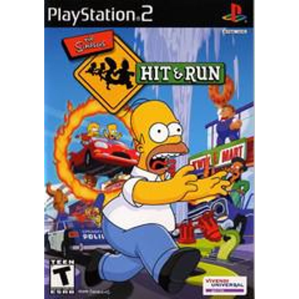 The Simpsons Hit And Run - PlayStation 2 (Online Order Only)