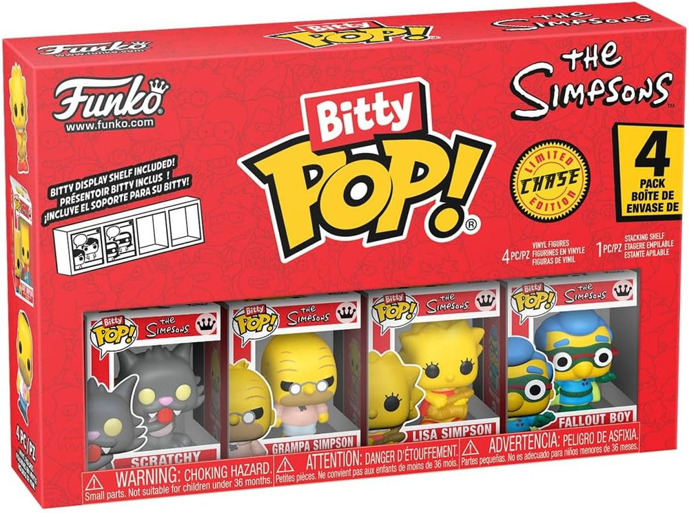 The Simpsons Scratchy Funko Bitty Pop! Mini-Figure 4-Pack