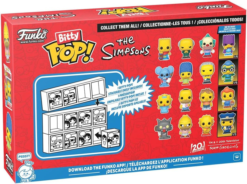 The Simpsons Scratchy Funko Bitty Pop! Mini-Figure 4-Pack
