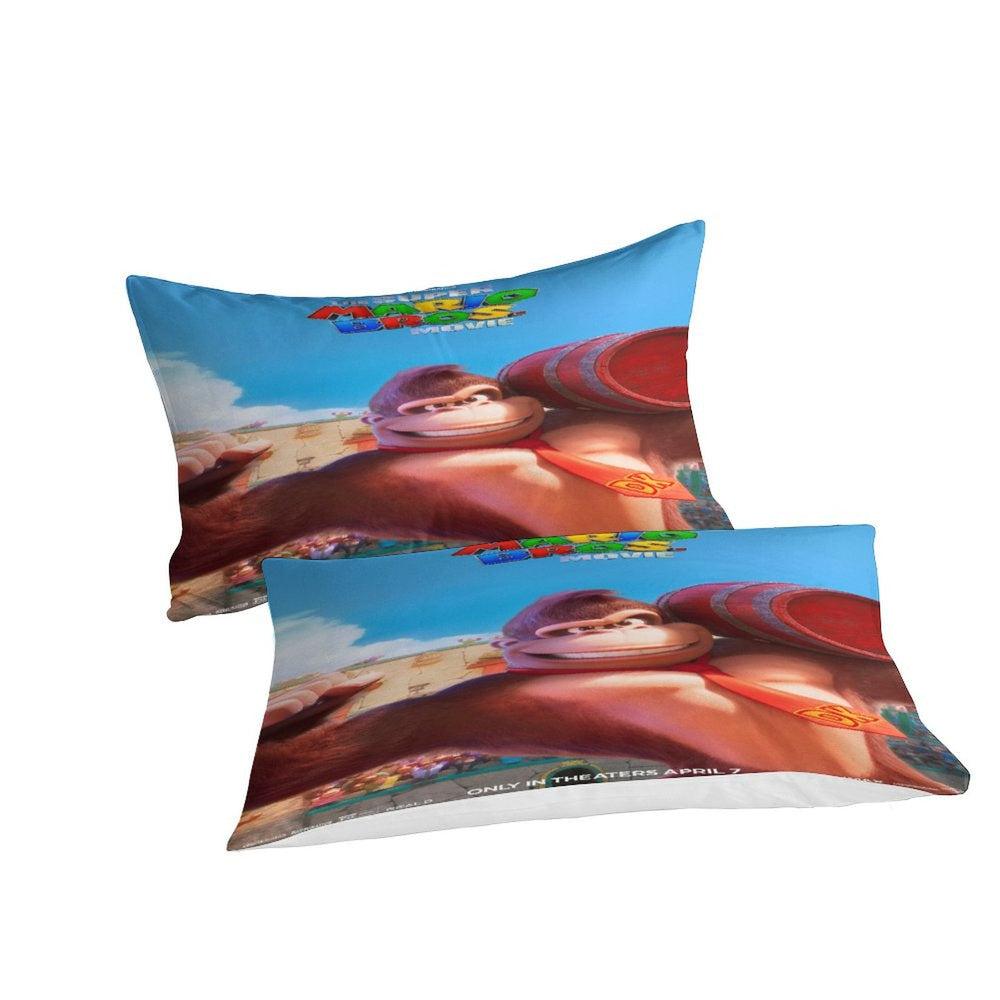 The Super Mario Bros Movie Bedding Set Pattern Quilt Cover (Online Order Only)