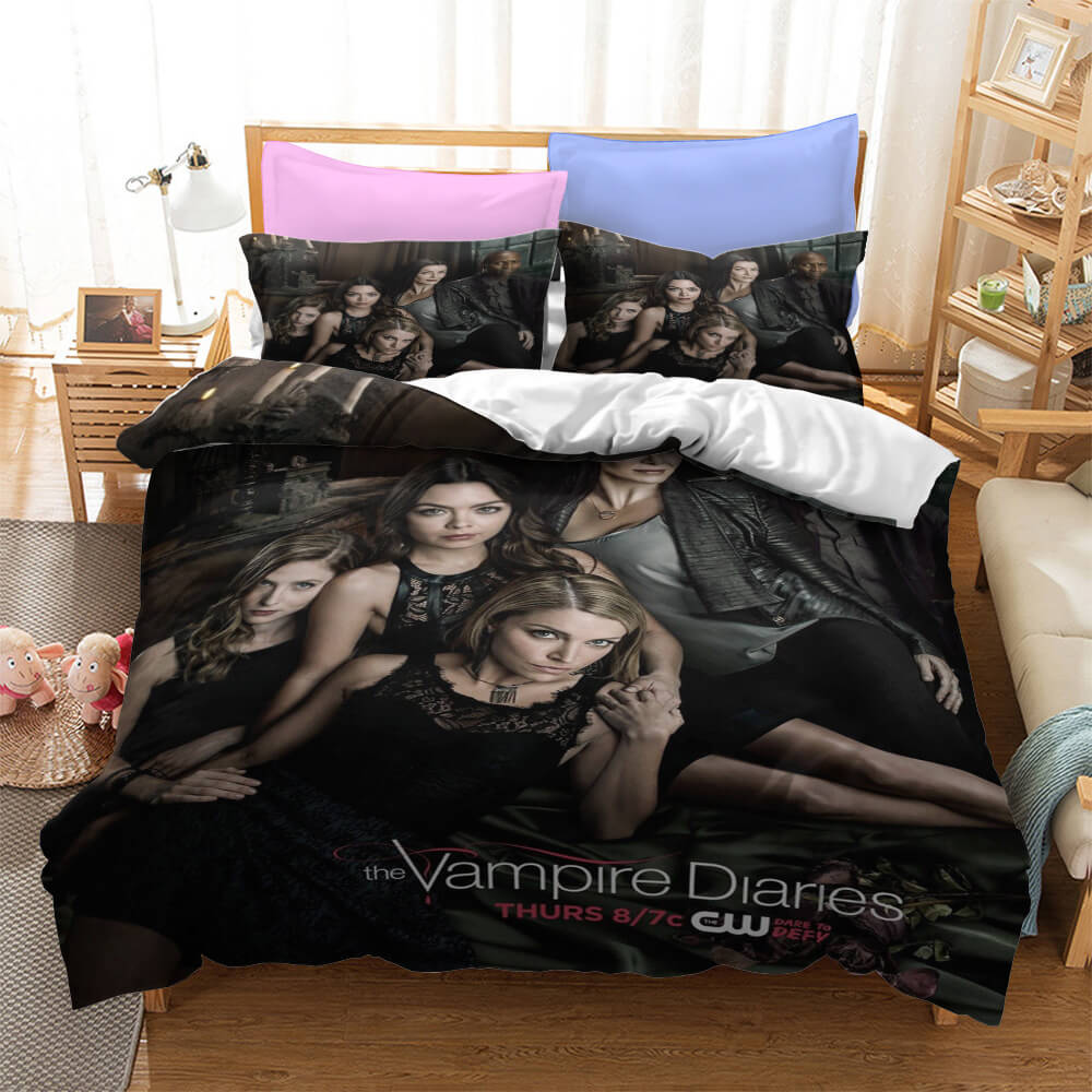 The Vampire Diaries Bedding Set Quilt Covers Without Filler (Online Order Only)