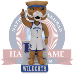 The Wildcat Kentucky Wildcats Mascot Basketball Jersey Bobblehead