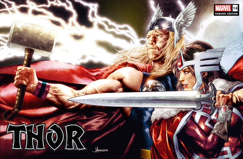 Thor #14 Jay Anacleto Trade Variant Sif (04/14/2021) Marvel (ONLINE ORDER ONLY)