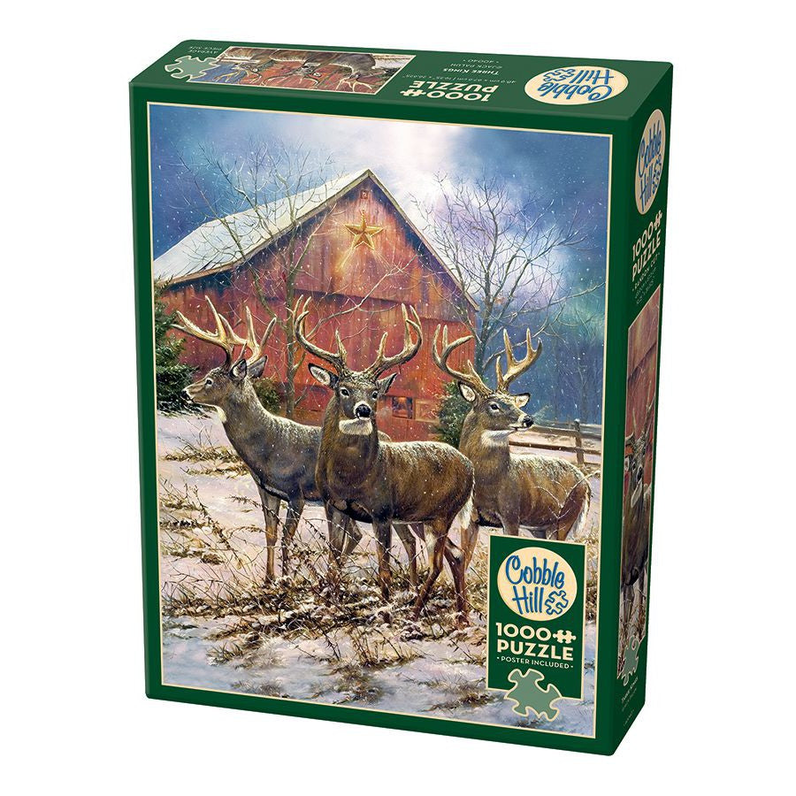 Three Kings 1000 Piece Jigsaw Puzzle Cobble Hill (ONLINE ORDER ONLY)