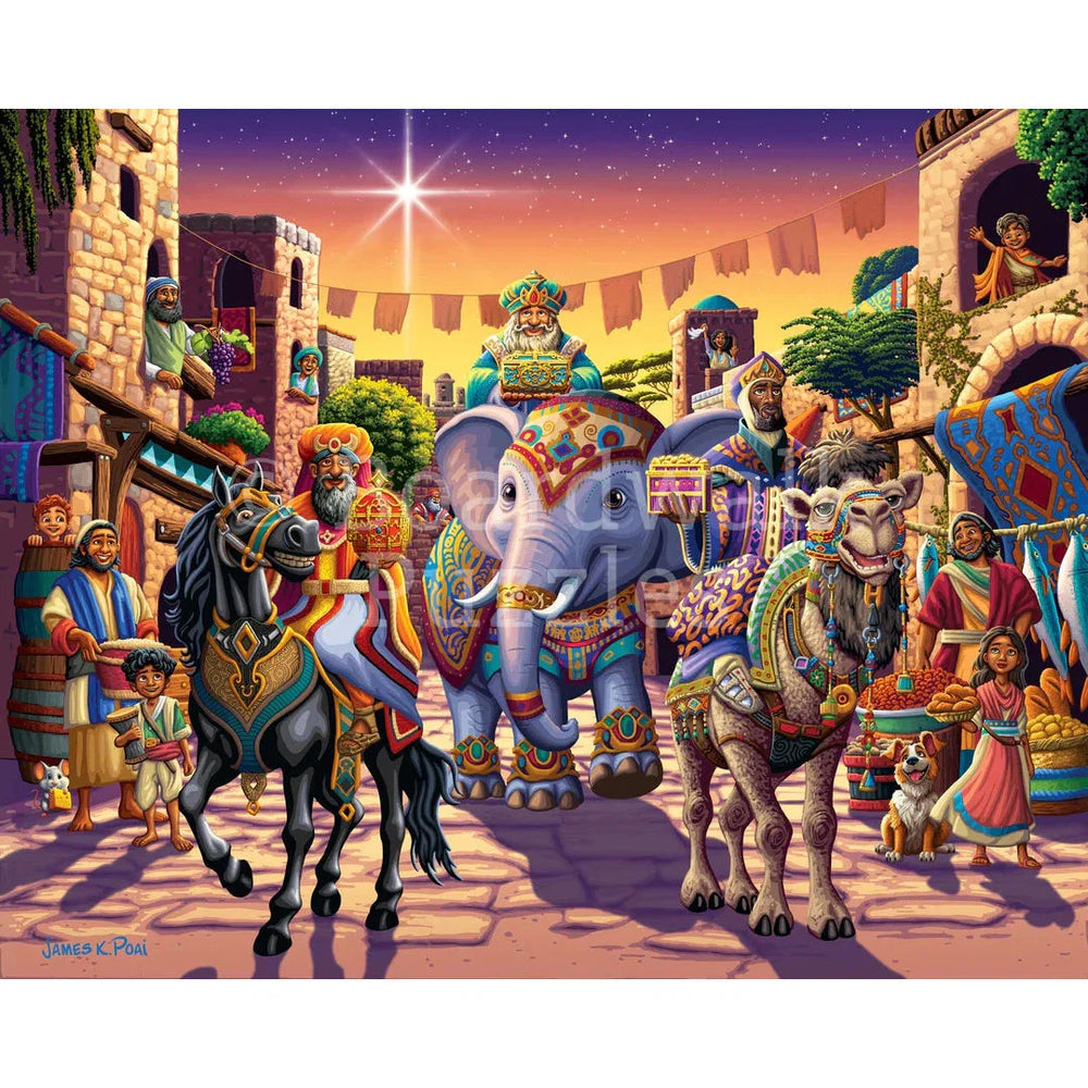 Three Wise Men 1000 Piece Jigsaw Puzzle Boardwalk (ONLINE ORDER ONLY)