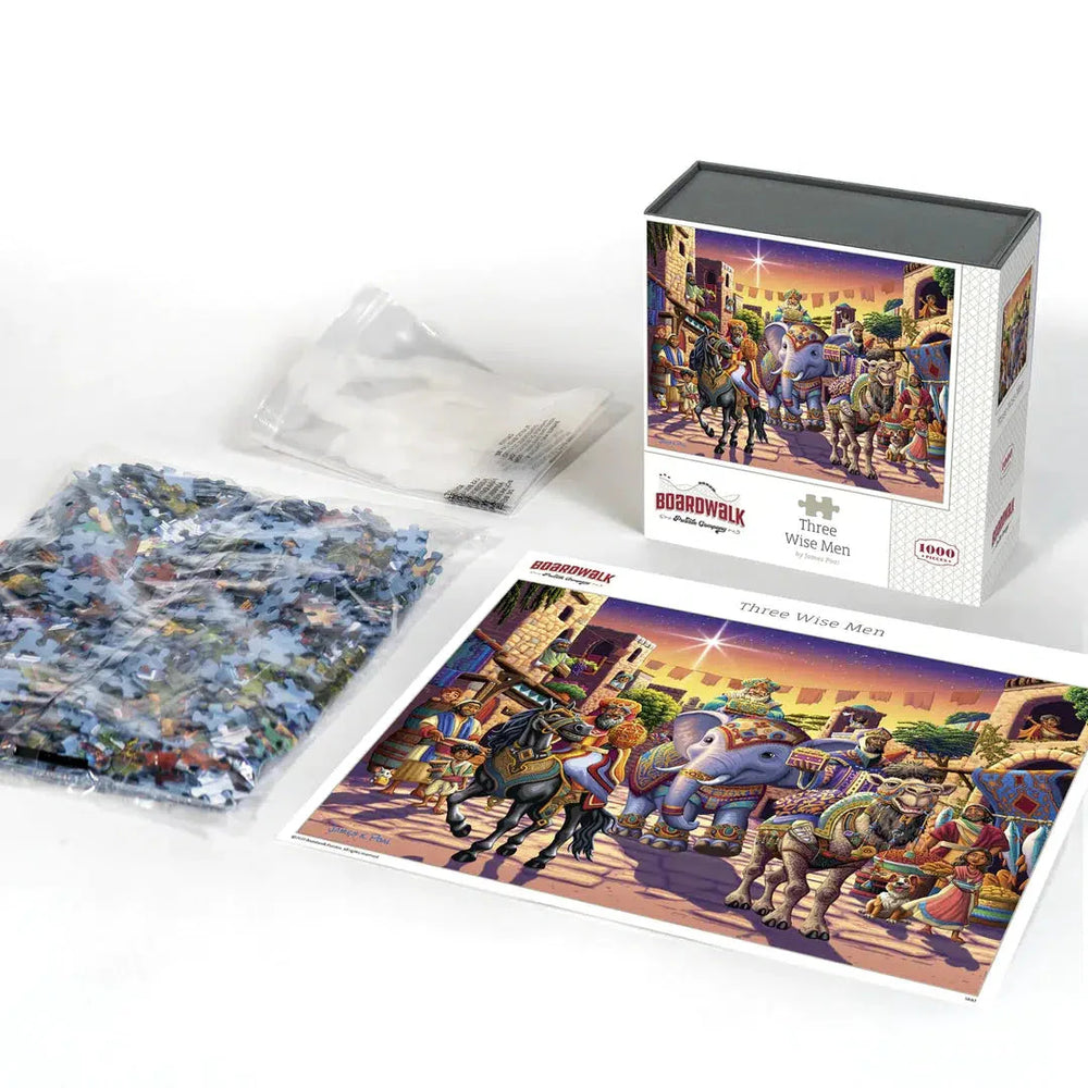 Three Wise Men 1000 Piece Jigsaw Puzzle Boardwalk (ONLINE ORDER ONLY)