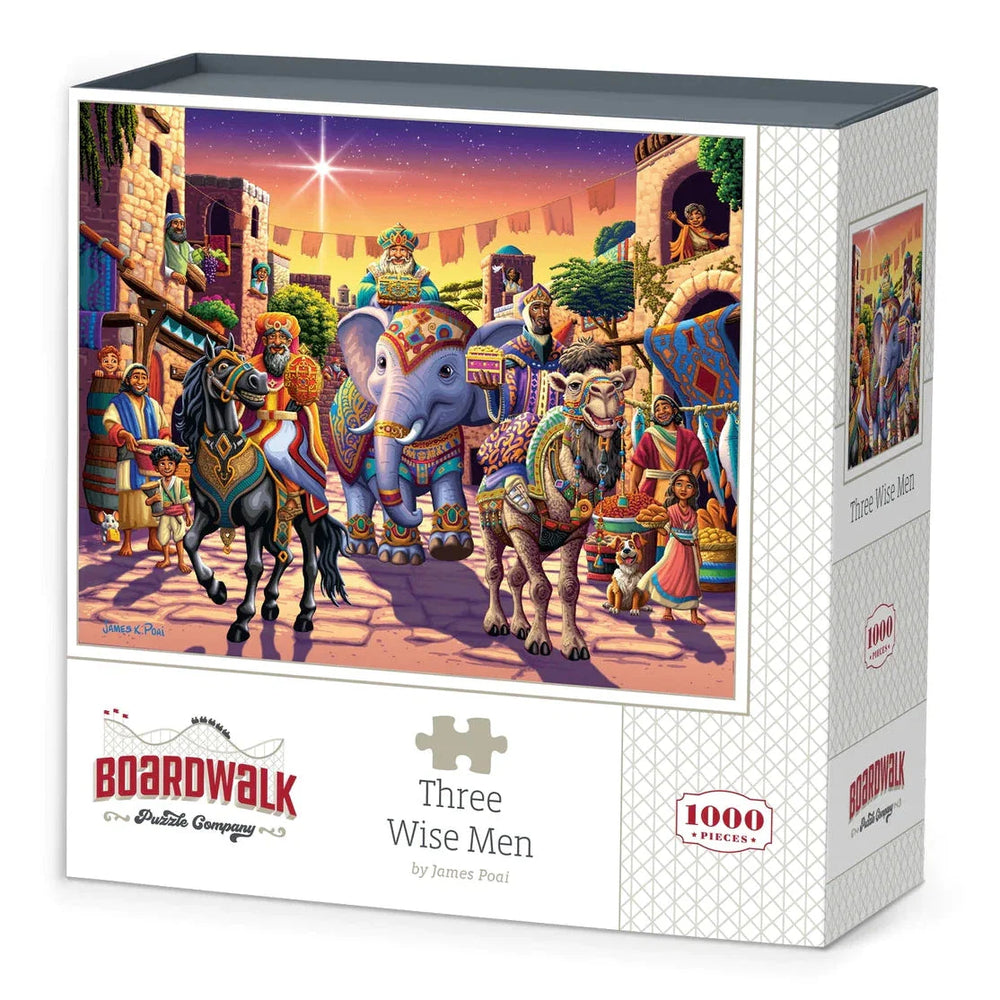 Three Wise Men 1000 Piece Jigsaw Puzzle Boardwalk (ONLINE ORDER ONLY)