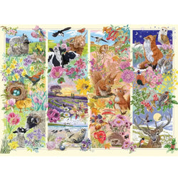 Through the Seasons 1000 Piece Jigsaw Puzzle Gibsons (ONLINE ORDER ONLY)