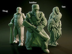 3D Printed Nafarrate NPCS Lovecraftian Bestiary 28 32 mm D&D (Online Only)