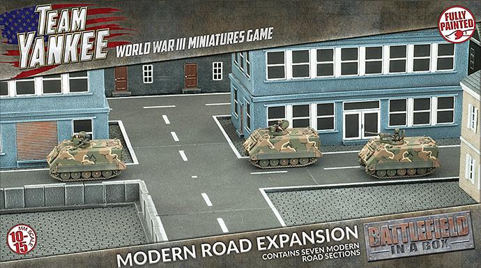 Team Yankee: Modern Roads Expansion (ONLINE ORDER ONLY)