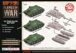 Flames of War: Soviet SU Tank-Killer Battery (Late War)