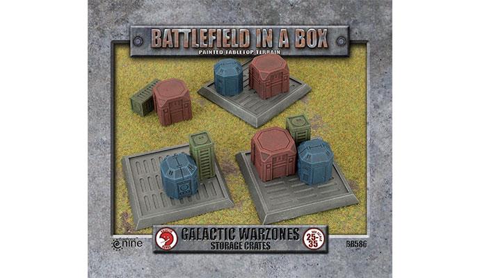 Battlefield in a Box: Galactic Warzones - Storage Crates (ONLINE ORDER ONLY)