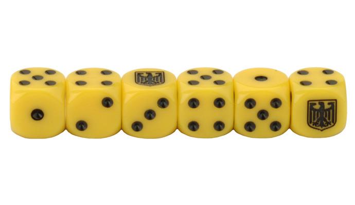 Team Yankee: West German Dice Set (ONLINE ORDER ONLY)